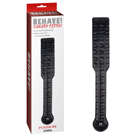 Chisa BEHAVE! Punish Me Paddle