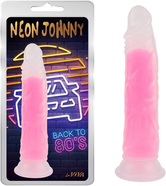 La Viva Neon Johnny Glow In The Dark Pink Dong
