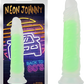 La Viva Neon Johnny Glow In The Dark Green Dong