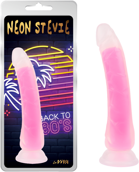 La Viva Neon Stevie Glow In The Dark Pink Dong