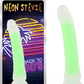 La Viva Neon Stevie Glow In The Dark Green Dong