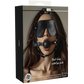 Chisa Noir Ball Gag With Eye Mask