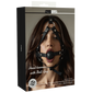 Chisa Noir Head Harness With Ball Gag
