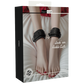 Chisa Noir Lock'em Ankle Cuffs (Black)
