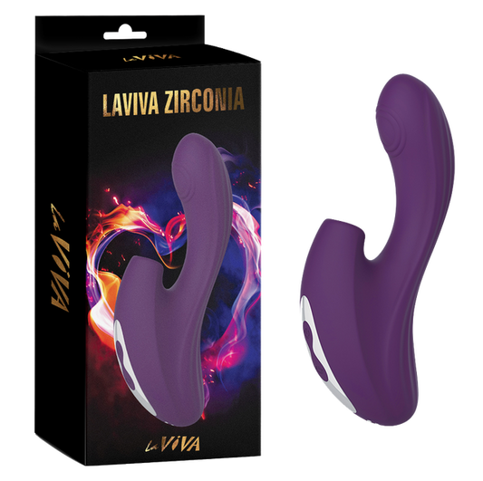 La Viva Zirconia - Sucking Knocking Vibrator