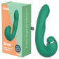 CHISA Kissen Siren Suction Thumping Tip Vibrator Teal