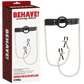 Chisa BEHAVE! Breathable O-Ring Gag With Nipple Clamps