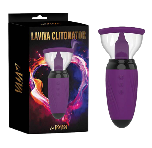 La Viva Clitonator Vibrator Purple
