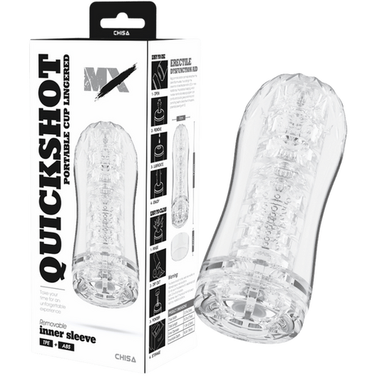 Chisa MX Quickshot Portable Cup Lingered Masturbator Sleeve
