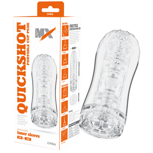 Chisa MX Quickshot Portable Cup Peak Masturbator Sleeve
