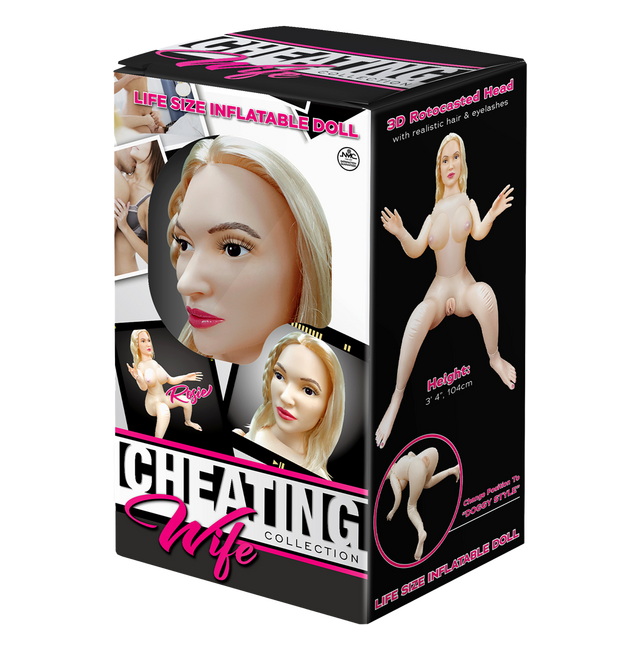 Excellent Power | Cheating Wife - Rosie - Flesh Sitting Inflatable Lifesize Doll