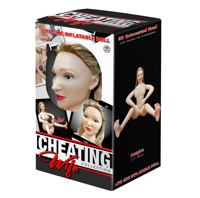 Excellent Power | Cheating Wife - Julie - Flesh Sitting Inflatable Lifesize Doll