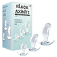 Excellent Power Black Axinite - 3 In 1 Anal Plug Kit Set (Clear)