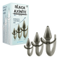 Excellent Power Black Axinite -  3 In 1 Anal Plug Kit With Tail (Smoke)