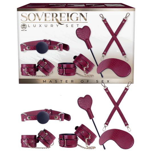 Excellent Power | Sovereign Luxury Bondage Set Red