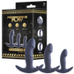 Excellent Power | 3-in-1 Silicone Anal Plug Set (Black)