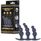 Excellent Power | 3-in-1 Silicone Anal Plug Set (Black)