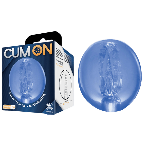 Excellent Power Pocket Jelly Masturbator 3.5" (Blue)