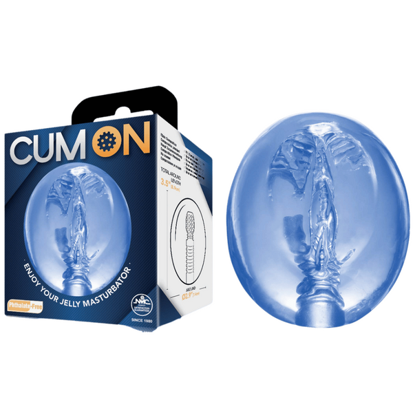 Excellent Power Pocket Jelly Masturbator 3.5" (Blue)