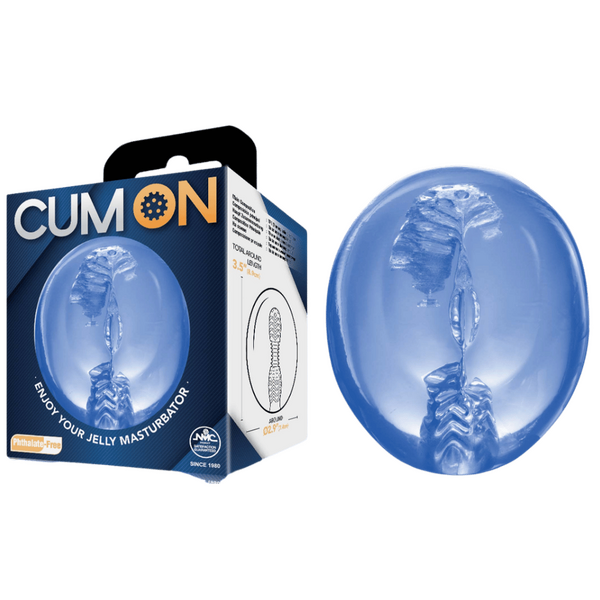 Excellent Power Pocket Jelly Masturbator 3.5" (Blue)