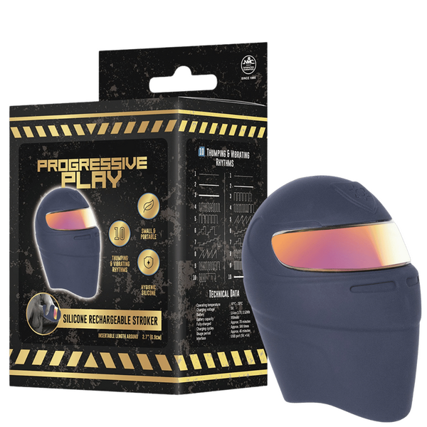 Excellent Power | Silicone Rechargeable Stroker (Black)