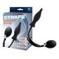 Excellent Power Strafe Inflatable Teardrop Plug With Pumps (Black)