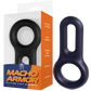 Excellent Power Macho Armor Silicone Cock & Ball Ring Ornament Black