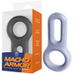Excellent Power Macho Armor Silicone Cock & Ball Ring Ornament Grey