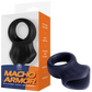 Excellent Power Macho Armor Silicone Cock & Ball Ornament Black