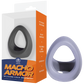 Excellent Power Macho Armor Silicone Cock & Ball Ring Ornament Grey