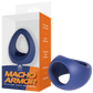 Excellent Power Macho Armor Silicone Cock & Ball Ring Ornament Blue