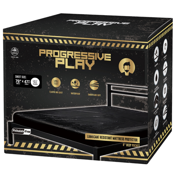 Excellent Power | Lubricant Resistant Mattress Protector (Black) (King Single)
