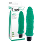 Excellent Power True Feel Ribbed 6.5" Vibrator Green