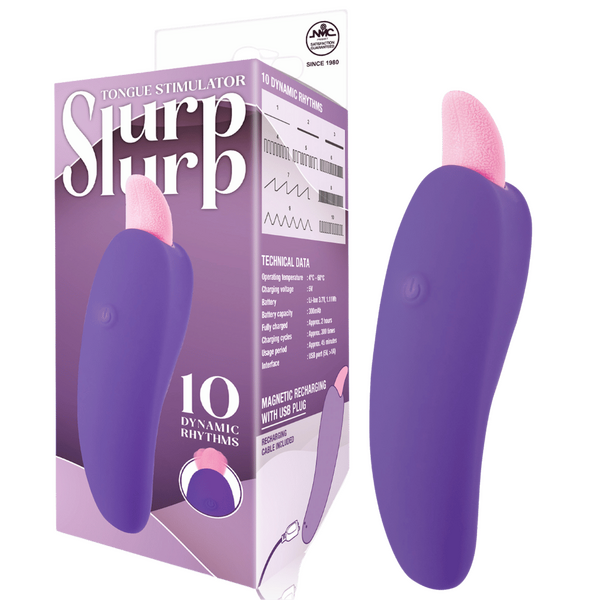 Excellent Power | Slurp Slurp - Tongue Stimulator Purple