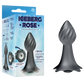 Excellent Power Iceberg Rose - 10 Rhythms Vibrating Anal Plug (Grey)