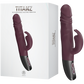 Excellent Power Titanz Rotating Rabbit Rechargeable Silicone Vibrator (Rubine Red)