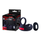 Excellent Power Giga Booster - Dual Motor Cock Ornament With Scrotal Stimulator (Black)