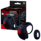 Excellent Power Giga Booster - Cock Ornament With Scrotal Stimulator (Black)