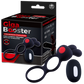 Excellent Power Giga Booster - Cock & Scrotal Ornament With Clit Stimulator (Black)