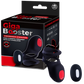 Excellent Power Giga Booster - Cock & Scrotal Ornament With Clit Stimulator (Black)
