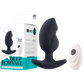 Excellent Power Deep Romance - Remote Controlled Vibrating Butt Plug (Black)
