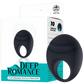 Excellent Power Deep Romance - Cock Ornament With Clit Stimulator (Black)