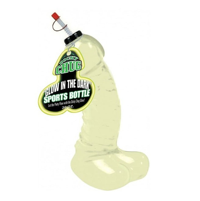 Hott Products | Dicky Chug Sports Bottle (Glow In The Dark)