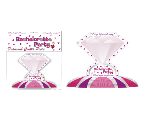 Bachelorette Party | Diamond Centerpiece