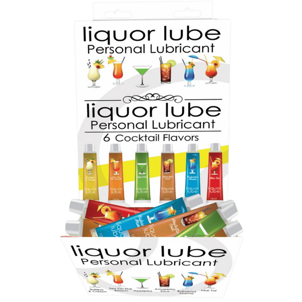 Hott Products | Liquor Lube Personal 10ml Water Based Lubricant (72 X Display)
