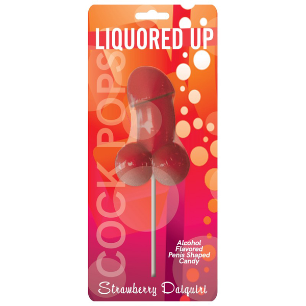 Hott Products | Liquored Up Cock Pops Strawberry Daiquiri