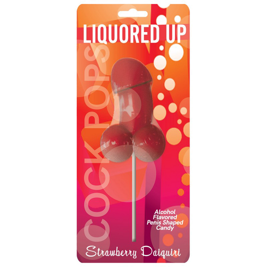 Hott Products | Liquored Up Cock Pops Strawberry Daiquiri
