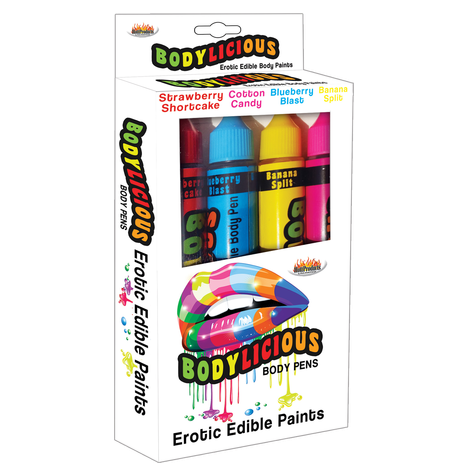 Hott Products | Bodylicious Edible Body Paint Pens