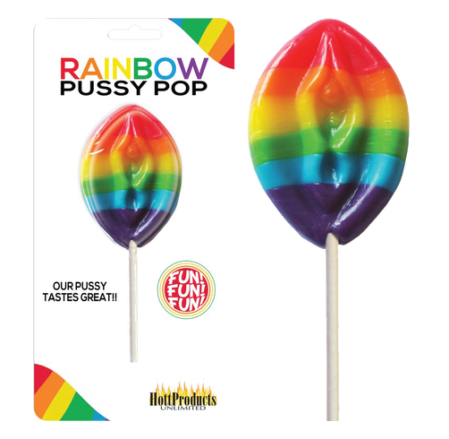 Hott Products | Rainbow Pussy Pop Lollipop