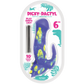 Hott Products | Dicky-Dactyl Vibrating Dildo 6" Purple
